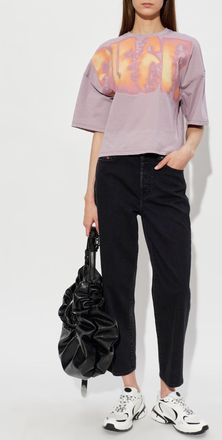 Diesel 1981 D-WENT Jeans, Womens, Black