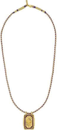 Mya Bay Bijoux halsketting verfraaid met stenen - Goud