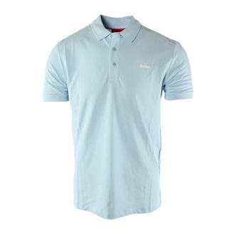 HUGO BOSS Tops, Heren, Blauw, S, Katoen, Donos 222 Polo