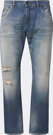 Dolce & Gabbana Jeans rectos desgastados