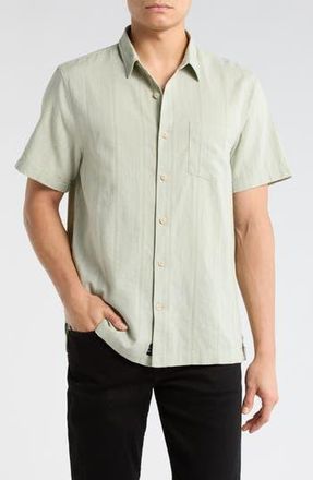 Lucky Brand Playa Short Sleeve Button-Up Shirt in Green at Nordstrom Rack, Size Xx-Large