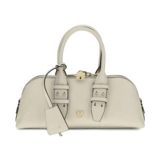 Pinko Handbags, female, White, Size: ONE SIZE Pinko Bags