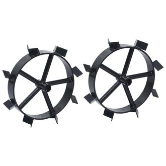 vidaXL Ruedas De Metal Para Arado De Gasolina 6,5 Hp 2 Uds Vidaxl