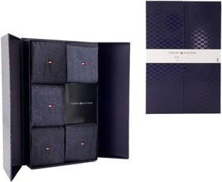 Tommy Hilfiger giftbox sokken - set van 5 blauw