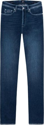 Sartoria Tramarossa Heren, Jeans, Blauw, Maat: W36 Katoen