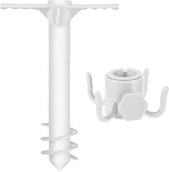 No Brand Soporte Para Sombrilla De Playa - Base Resistente Para Parasol - Accesorios Para Actividades Al Aire Libre, Ideales Para Acampar, Picnics, Parques, Pe