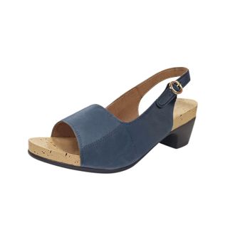 Generic Summer Shoes Womens Comfortable Closed Sandals High Heels for Women, Non-Slip Block Heel Womens Sandals Buckle Strap Casual Shoes Lightweight Beach Sh