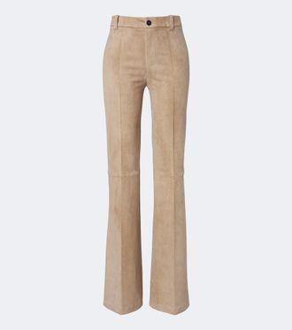 Stouls Lizzy suede bootcut pants