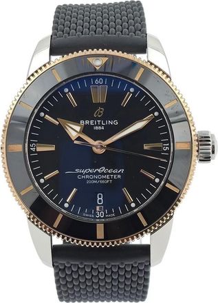 Breitling Pre-owned Breitling Superocean Heritage Automatic Chronometer Black Dial Mens Watch UB2030