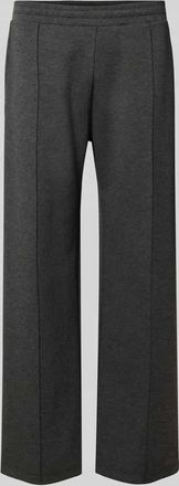 Review Sweathose mit elastischem Bund in Dunkelgrau Melange, Größe XXL