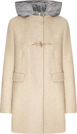 Fay Cappotto Fay Db Front in Nylon con alamari - - Coats - Donna - Beige - S