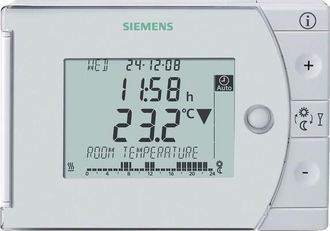 SIEMENS Ingenuity For Life - Cronotermostato Semanal Gama Alta V&iacute;a Radio Rev24rf/set-xa - Siemens