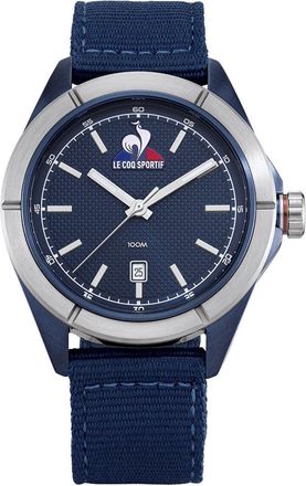 Le Coq Sportif Mens Accessories Blue Nylon Digital Watch in Navy - One Size