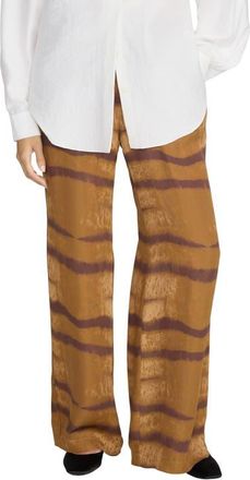 Frame Denim The Silk Lounge Pants in Light Tiger Multi at Nordstrom, Size X-Small