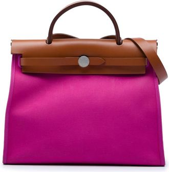 Herm&egrave;s Pre-owned Hermes Toile Herbag Zip 31 Ladies R5BCZB3TFR1SOSKU