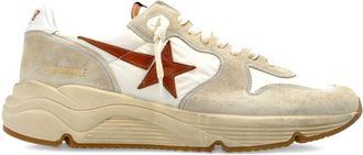 Golden Goose Sneakers With Brown Star Accent