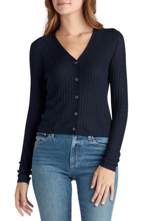 Joe's The Favorite Daughter Button-Up Cardigan in Navy at Nordstrom, Size X-Small