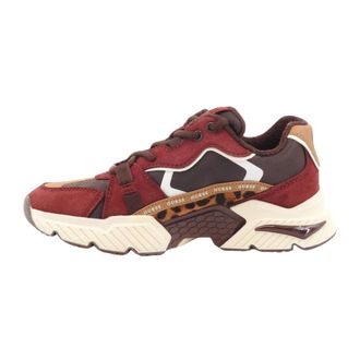 Guess Dames, Schoenen, Rood, Maat: 35 EU Leer