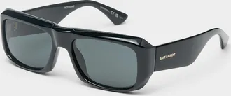 Saint Laurent Black rectangular sunglasses