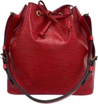 Louis Vuitton Pre-owned Vintage Bucket Shoulder Bag - Pre-owned - Mujer - Rojo - ONE SIZE