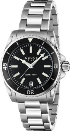 Gucci Duikhorloge - Dames - Horloges - Grijs - ONE Size - Accessoires