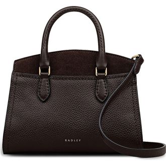 Radley London Mini Portland Way Zip Tote Bag in Dark Oak at Nordstrom Rack