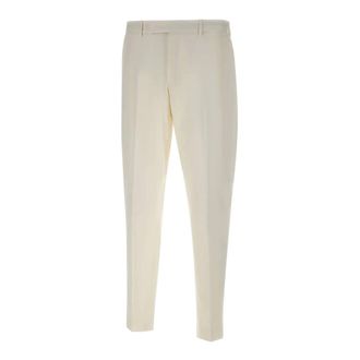 Pantaloni Torino Slim-fit Trousers, male, White, Size: 3XL Slim-fit Trousers