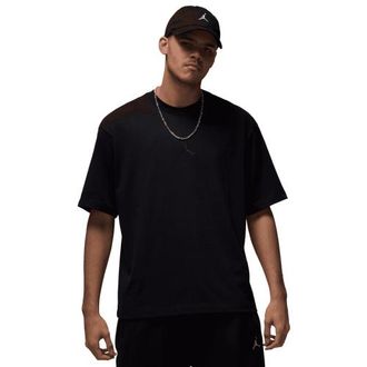 Nike Jordan Mens Brooklyn Oversized T-Shirt - Black/Black Size 3XL