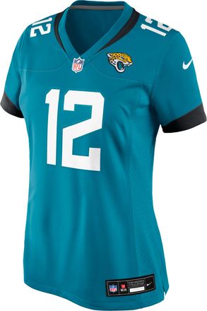 Nike Travis Hunter Jacksonville Jaguars 2025 NFL Draft First Round Pick Womens Nike Womens NFL Game Jersey in Blue | 67NWJJGA9NF-3EV