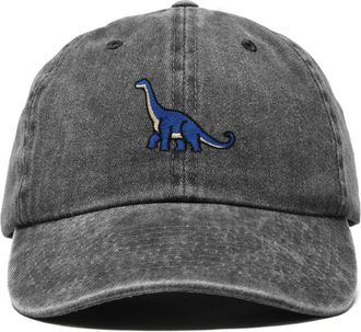 Dalix Brachiosaurus Dad Cap in Washed Black at Nordstrom