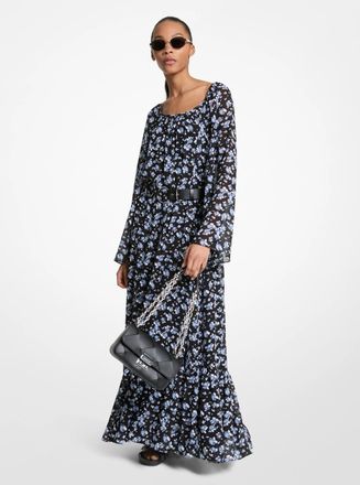 Michael Kors Floral Georgette Maxi Dress