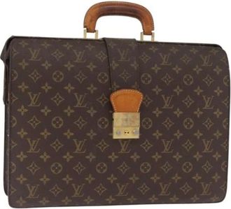 Louis Vuitton Pre-owned Handbags, female, Brown, Size: ONE SIZE Pre-owned Canvas Handbag
