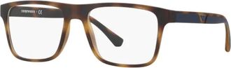 Emporio Armani Zonnebrillen - unisex - Brillen - Bruin - 54 MM - Accessoires