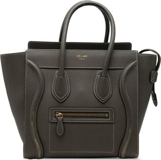 Celine Pre-owned Celine Micro Drummed Calfskin Luggage Tote Ladies ODW8VRDYSHXHLPHX