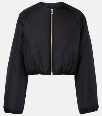 Alaia Puffer cropped jacket