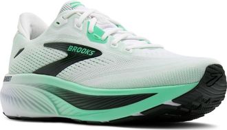 Brooks Ghost 18 Running Shoe in White/Spring Bud/Spruce at Nordstrom, Size 10.5