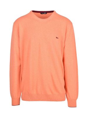 Harmont & Blaine Orange Wool Viscose Polyamide Cashmere Mens Sweater