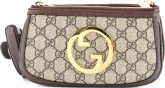 Gucci Blondie Multi Pocket GG Coated Canvas belt bag - Bruin