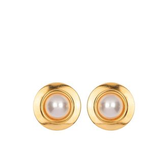 Jennifer Behr Alva Pearl-plated Earrings