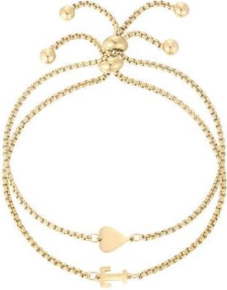Adornia Set of 2 Bracelets in Gold-T at Nordstrom Rack