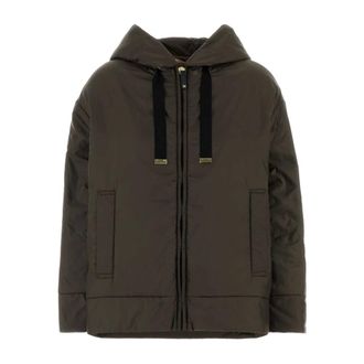 Max Mara Dames, Jassen, Bruin, Maat: 2XS Zijde