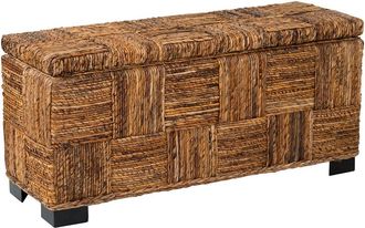 East at Main East At Main Melissa Abaca Double Bench