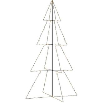 vidaXL Árbol de Navidad 360 luces LED interior y exterior 143x250 cm vidaXL