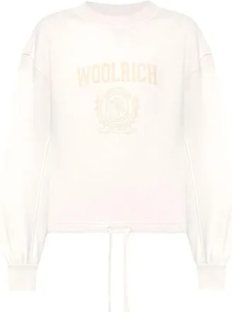 Woolrich Donna, Felpe, Bianco, L, new