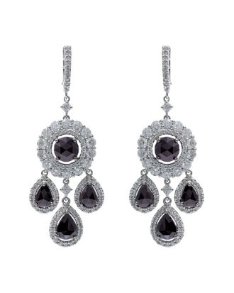 Diana M. Jewels Fine Jewelry 18K 7.20 Ct. Tw. Diamond Earrings