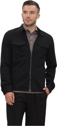 Stefano Lauran Sl-Caesar Overshirt - Heren - Jassen - Zwart - Maat: 2XL