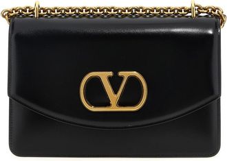 Valentino Garavani Black Vain shoulder bag