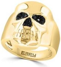 Effy Mens Black Spinel Skull Ring at Nordstrom Rack, Size 10