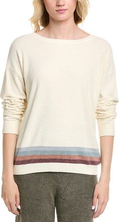 Barefoot Dreams Cozychic Ultra Lite Multi Stripe Pullover