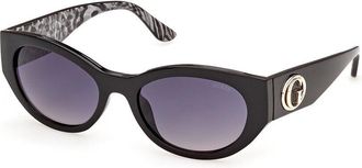 Guess GU00362 01B Womens Sunglasses Black Size 54